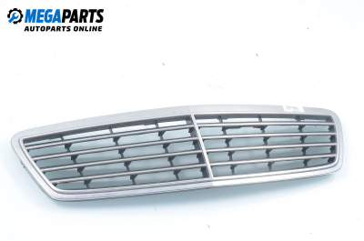Grill for Mercedes-Benz C-Class 203 (W/S/CL) 2.2 CDI, 143 hp, sedan, 5 doors automatic, 2000, position: front