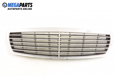 Grill for Mercedes-Benz E-Class 211 (W/S) 3.2 CDI, 177 hp, station wagon, 5 doors automatic, 2005, position: front
