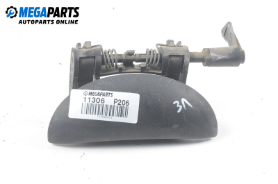 Außengriff for Peugeot 206 1.4, 75 hp, hecktür, 5 türen, 2001, position: links, rückseite
