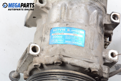 AC compressor for Ford C-Max 2.0 TDCi, 133 hp, minivan, 5 doors, 2006 № 3M5H-19D629-HD