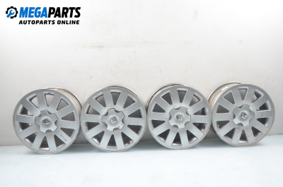 Alloy wheels for Renault Laguna II (X74) (2000-2007) 16 inches, width 7 (The price is for the set)