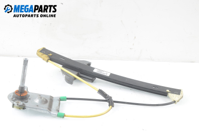 Macara geam cu acționare manuală for Audi A2 (8Z) 1.4 TDI, 75 hp, hatchback, 5 uși, 2004, position: stânga - spate