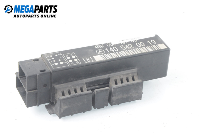 Wipers relay for Mercedes-Benz S-Class 140 (W/V/C) 3.5 TD, 150 hp, sedan, 5 doors automatic, 1995 № 140 542 00 19