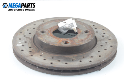 Brake disc for Ford Fiesta V 1.25 16V, 75 hp, hatchback, 2006, position: front