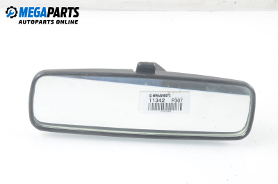 Central rear view mirror for Peugeot 307 1.4 HDI, 68 hp, hatchback, 2003