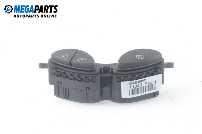 AC and heating buttons for Ford Focus I 1.6 16V, 100 hp, hatchback, 3 doors, 2000