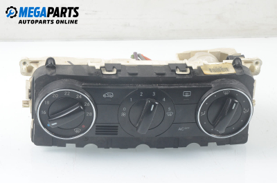 Air conditioning panel for Mercedes-Benz A-Class W169 2.0 CDI, 109 hp, hatchback, 5 doors, 2004