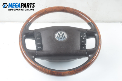 Volan multifuncțional for Volkswagen Touareg 2.5 R5 TDI, 174 hp, suv, 5 uși automatic, 2004