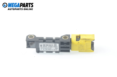 Senzor airbag for Volkswagen Touareg 2.5 R5 TDI, 174 hp, suv, 5 uși automatic, 2004 № 4B0 959 643 Е