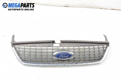 Grill for Ford Mondeo Mk IV 2.0, 145 hp, sedan, 5 doors, 2008, position: front