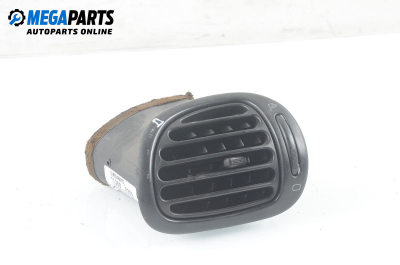 AC heat air vent for Peugeot 206 1.4 HDi, 68 hp, hatchback, 5 doors, 2003