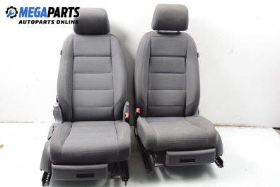 Seats set for Volkswagen Touran 2.0 16V TDI, 140 hp, minivan automatic, 2005