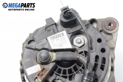Gerenator for Volkswagen Touran 2.0 16V TDI, 140 hp, minivan automatic, 2005 № Bosch 0 124 525 091