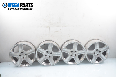 Alloy wheels for Peugeot 307 (2000-2008) 17 inches, width 6.5 (The price is for the set)