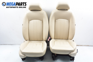 Leather seats with electric adjustment for Jaguar X-Type 2.0 D, 130 hp, station wagon, 2006