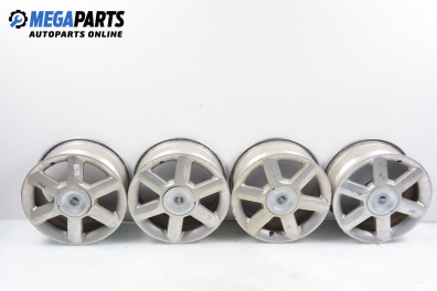 Alloy wheels for Fiat Ulysse (2002-2014) 16 inches, width 7 (The price is for the set)