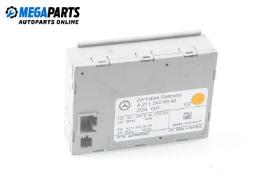 Central lock module for Mercedes-Benz CLS-Class W219 3.5, 272 hp, coupe automatic, 2006 № A 211 540 56 45