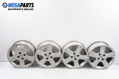 Alloy wheels for Peugeot 307 (2000-2008) 16 inches, width 6.5 (The price is for the set)