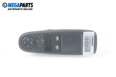 Window and mirror adjustment switch for Citroen Grand C4 Picasso 1.6 HDi, 109 hp, minivan automatic, 2007