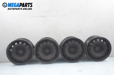 Steel wheels for Citroen C2 (2003-2009) 14 inches, width 5 (The price is for the set)