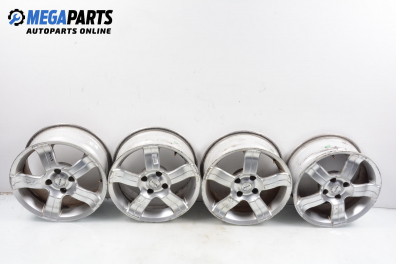 Alloy wheels for Peugeot 307 (2000-2008) 16 inches, width 7 (The price is for the set)