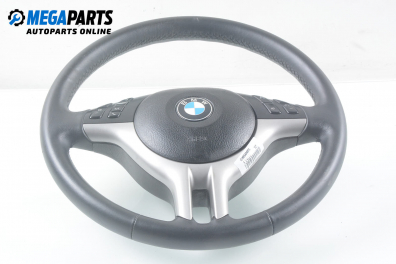 Multi functional steering wheel for BMW X5 (E53) 4.4, 286 hp, suv automatic, 2000