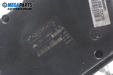 ABS for Mercedes-Benz CLK-Klasse 208 (C/A) 2.0, 136 hp, coupe, 2000 № A2025454732