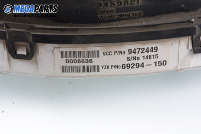 Bloc instrumente de bord for Volvo S80 2.0, 163 hp, sedan, 1998 № 9472449