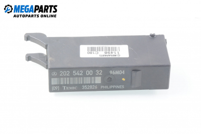 Light module controller for Mercedes-Benz C-Class 202 (W/S) 1.8, 122 hp, station wagon, 1996 № 202 542 00 32