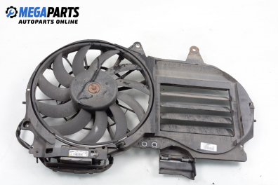 Ventilator radiator for Audi A4 (B7) 2.0 16V TDI, 140 hp, sedan, 2005 Valeo