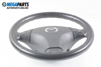 Multi functional steering wheel for Mazda 6 2.0, 141 hp, sedan, 2002