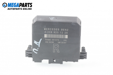 Door module for Mercedes-Benz C-Class 202 (W/S) 2.2 CDI, 125 hp, station wagon, 1998 № A 208 820 12 26