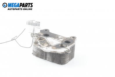 Oil cooler for Peugeot 308 (T7) 1.6 HDi, 90 hp, station wagon, 2009