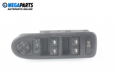 Window and mirror adjustment switch for Citroen C5 1.6 HDi, 109 hp, sedan, 2008