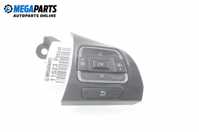 Steering wheel buttons for Volkswagen Passat (B7) 2.0 TDI, 140 hp, sedan automatic, 2011