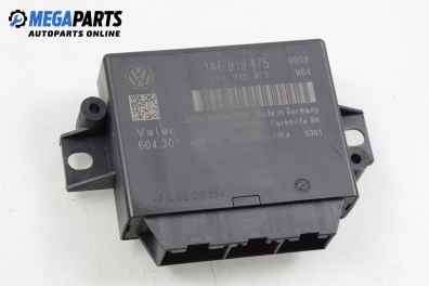 Parking sensor control module for Volkswagen Passat VI Sedan B7 (08.2010 - 12.2014), № 3AE 919 475