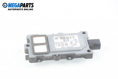 Air sensor for Mercedes-Benz S-Class W220 3.2, 224 hp, sedan automatic, 2002 № 220 830 01 72