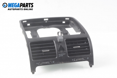 AC heat air vent for Volkswagen Golf V 1.6, 102 hp, hatchback, 2007