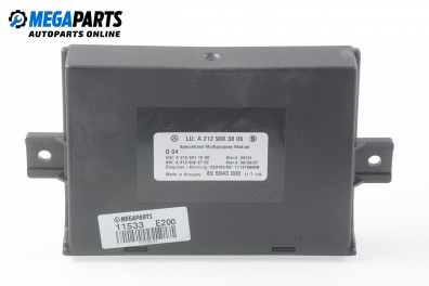 Module for Mercedes-Benz E-Class 212 (W/S) 2.0 CDI, 136 hp, station wagon automatic, 2011 № A 212 900 38 06