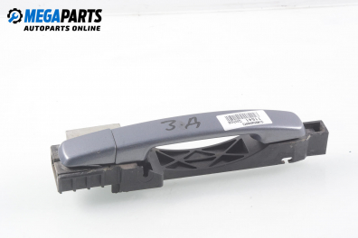 Outer handle for Nissan Qashqai I (J10, JJ10) 2.0 4x4, 141 hp, suv automatic, 2007, position: rear - right