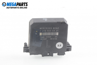 Steuermodul tür for Mercedes-Benz CLK-Klasse 208 (C/A) 2.3 Kompressor, 193 hp, coupe, 1997 № 208 820 03 26