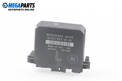 Door module for Mercedes-Benz C-Class 203 (W/S/CL) 2.0, 129 hp, sedan automatic, 2001 № 203 820 65 26