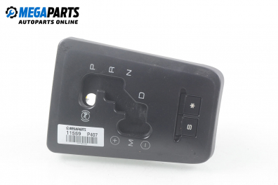 Gear shift console for Peugeot 407 2.2 16V, 163 hp, sedan automatic, 2007
