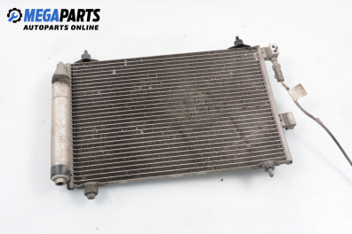 Air conditioning radiator for Peugeot 407 2.2 16V, 163 hp, sedan automatic, 2007