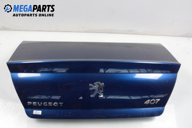 Heckklappe for Peugeot 407 2.2 16V, 163 hp, sedan automatic, 2007, position: rückseite