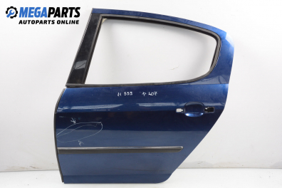 Door for Peugeot 407 Sedan (02.2004 - 12.2011), 5 doors, sedan, position: rear - left