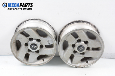 Alloy wheels for Hyundai Terracan (2001-2007) 16 inches, width 7 (The price is for two pieces)
