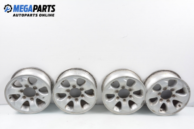Alloy wheels for Mitsubishi Pajero III (1999-2006) 15 inches, width 6 (The price is for the set)