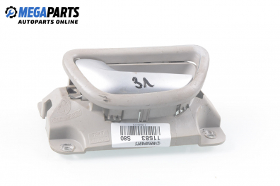 Inner handle for Volvo S80 2.4 D5, 163 hp, sedan automatic, 2002, position: rear - left