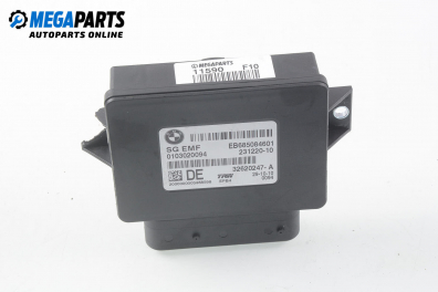 Modul frână de mână for BMW 5 (F10, F11) 3.0, 258 hp, sedan automatic, 2010 № EB685084601